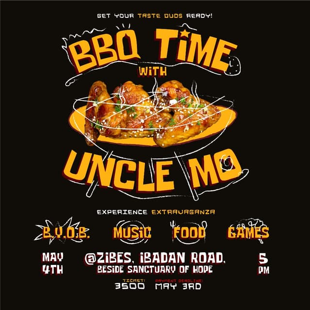 Uncle MO's BBQ Branding detail 2